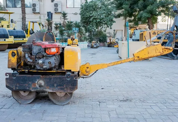 2005 Sakai HV60ST Walk-Behind Roller Left Side View