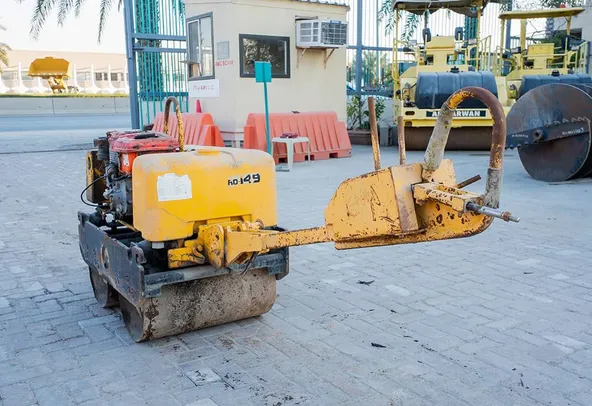 2005 Sakai HV60ST Walk-Behind Roller Rear Left View