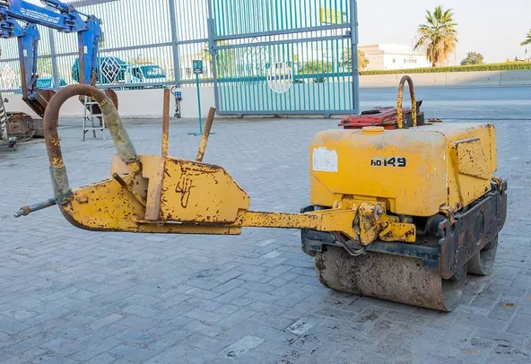 2005 Sakai HV60ST Walk-Behind Roller Rear Right View