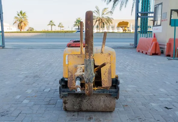 2005 Sakai HV60ST Walk-Behind Roller Rear View