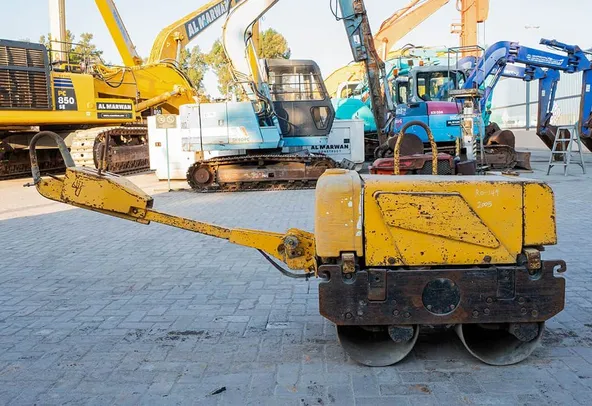 2005 Sakai HV60ST Walk-Behind Roller Right Side View