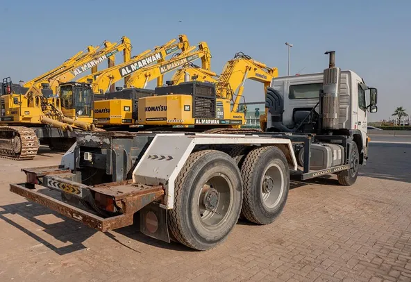 2005 Volvo FM12 6x4 Water Truck Rear Right View