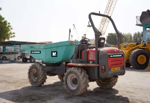 2007 Wacker Neuson 6001 Mini Dumper Rear Left View - ADM-0324