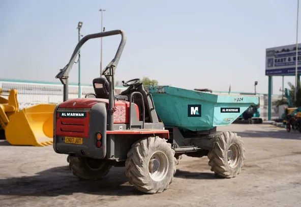 2007 Wacker Neuson 6001 Mini Dumper Rear Right View - ADM-0324