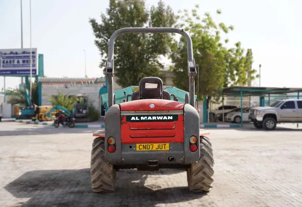 2007 Wacker Neuson 6001 Mini Dumper Rear View - ADM-0324