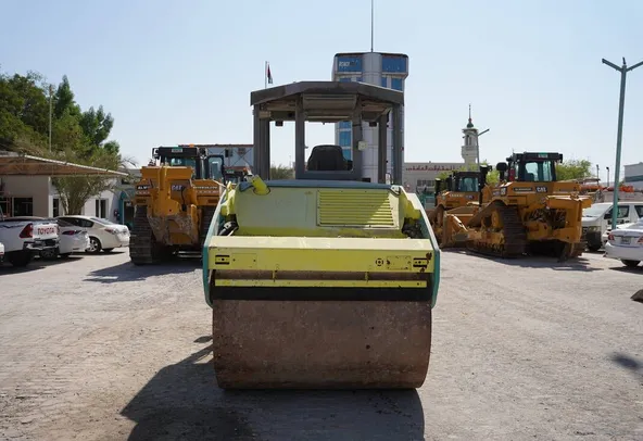 2007 Ammann AV110X Roller Rear View