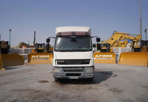 2008 DAF LF 55.280 Trailer Truck Front View - TK-0372