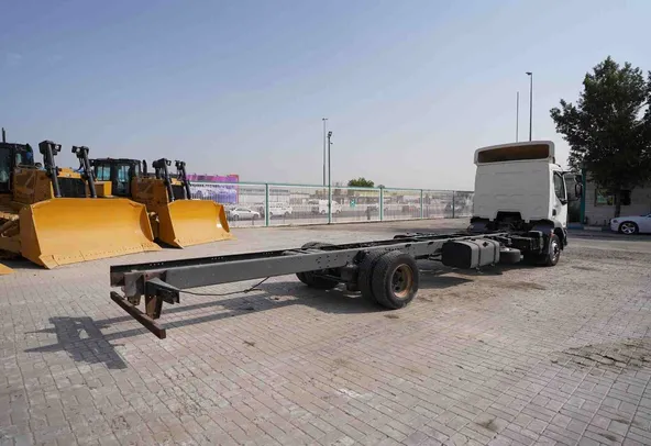 2008 DAF LF 55.280 Trailer Truck Rear Right View - TK-0372