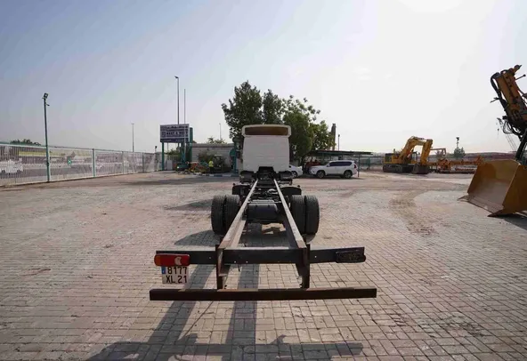 2008 DAF LF 55.280 Trailer Truck Rear View - TK-0372