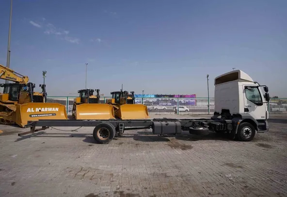 2008 DAF LF 55.280 Trailer Truck Right View - TK-0372