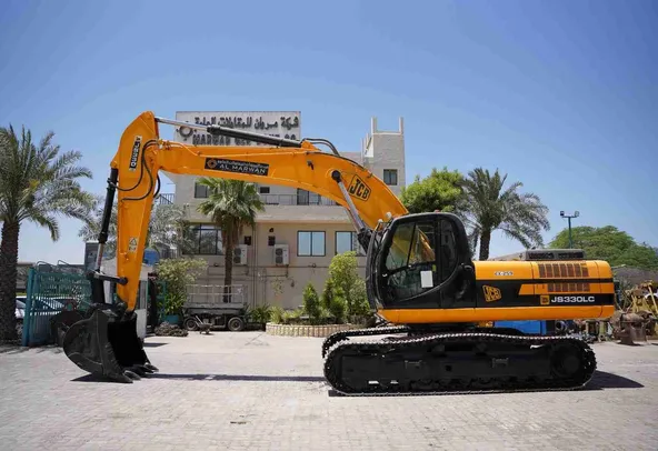 2008 JCB JS330LC Track Excavator Left View - EX-0259
