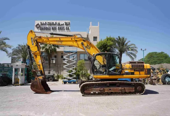 2008 JCB JS330LC Track Excavator Left View - EX-0284