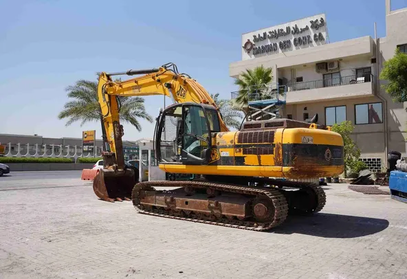 2008 JCB JS330LC Track Excavator Rear Left View - EX-0284