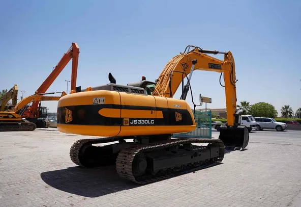 2008 JCB JS330LC Track Excavator Rear Right View - EX-0259