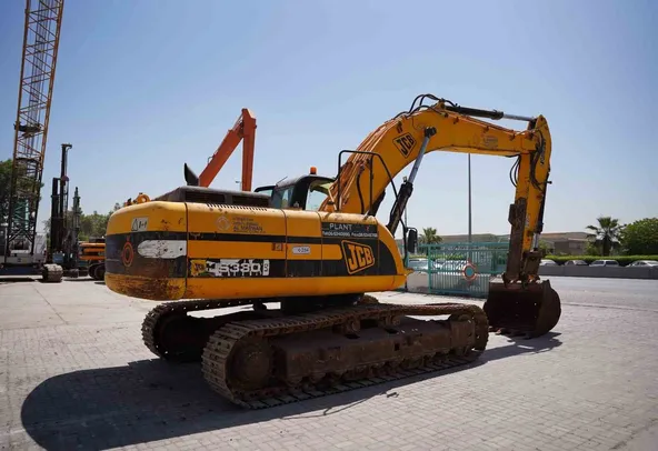 2008 JCB JS330LC Track Excavator Rear Right View - EX-0284