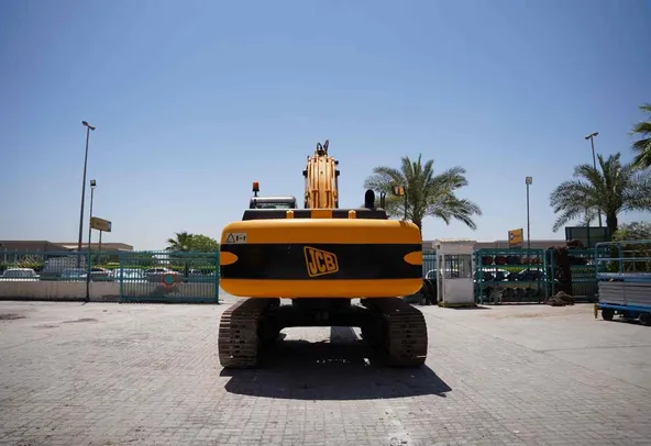 2008 JCB JS330LC Track Excavator Rear View - EX-0286