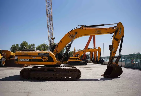 2008 JCB JS330LC Track Excavator Right View - EX-0284