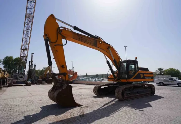 2008 JCB JS460 Track Excavator Front Left View - EX-0262