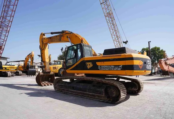 2008 JCB JS460 Track Excavator Rear Left View - EX-0262