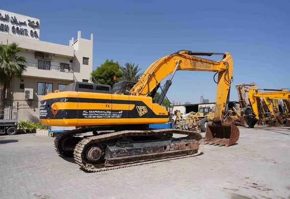 2008 JCB JS460 Track Excavator Rear Right View - EX-0262`