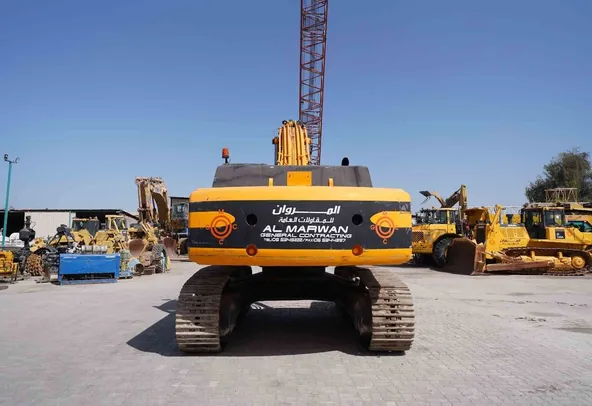 2008 JCB JS460 Track Excavator Rear View - EX-0262