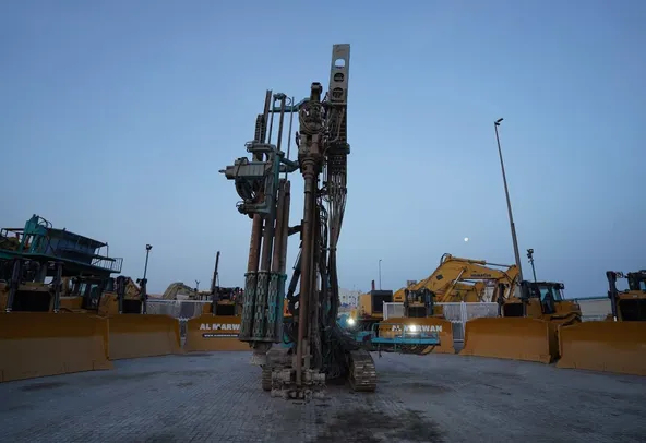 2008 Klemm KR806-5 Drilling Rig Front View - PD-0055