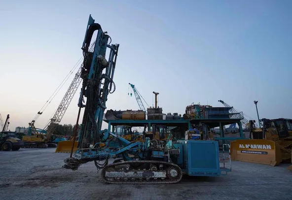 2008 Klemm KR806-5 Drilling Rig Left View - PD-0055