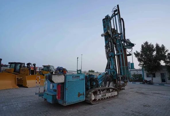 2008 Klemm KR806-5 Drilling Rig Rear Right View - PD-0055