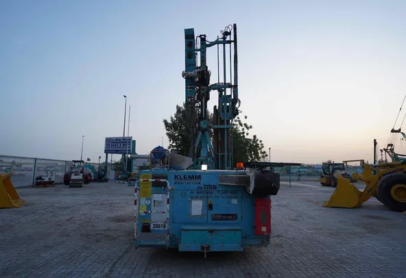 2008 Klemm KR806-5 Drilling Rig Rear View - PD-0055