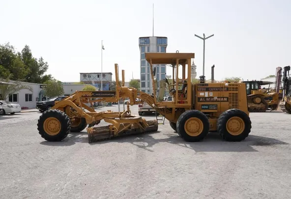 2008 Caterpillar 120H Motor Grader Left Side View