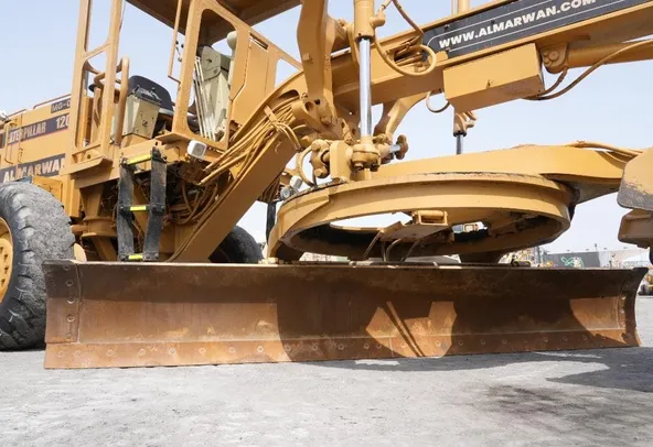2008 Caterpillar 120H Motor Grader Under View