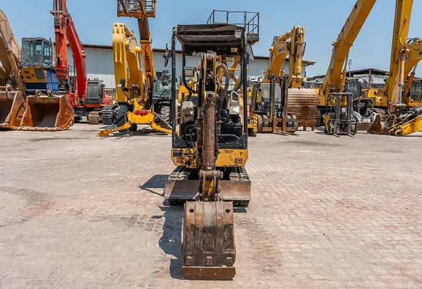 2008 Caterpillar 301.6C Mini Excavator Front View