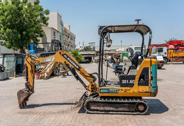 2008 Caterpillar 301.6C Mini Excavator Left Side View