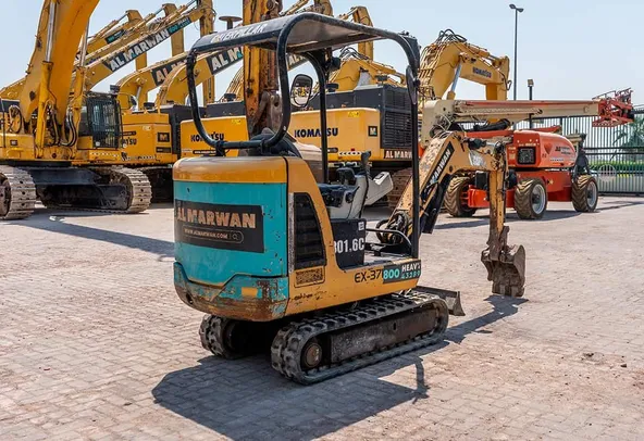 2008 Caterpillar 301.6C Mini Excavator Rear Right View