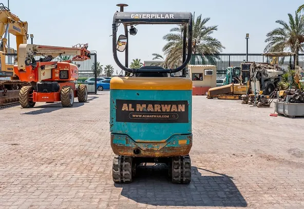 2008 Caterpillar 301.6C Mini Excavator Rear View