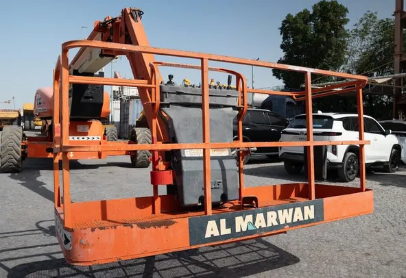 2008 JLG 1250AJP Articulated Boom Lift Inside Cabin View