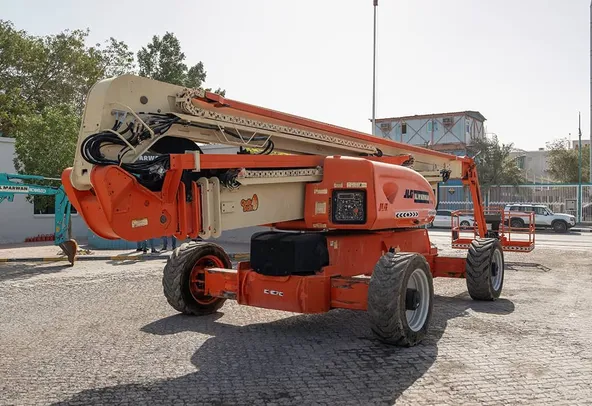 2008 JLG 1250AJP Articulated Boom Lift Rear Right View
