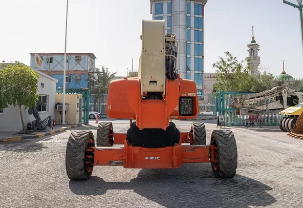 2008 JLG 1250AJP Articulated Boom Lift Rear View