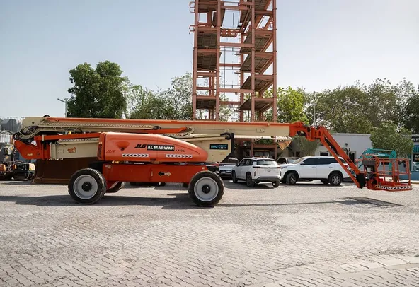 2008 JLG 1250AJP Articulated Boom Lift Right Side View