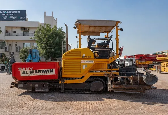2008 Sany LTU90SII Asphalt Paver Left Side View