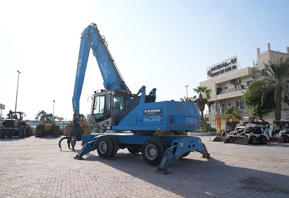 2008 Terex Fuchs MHL 340 Rear Left Image