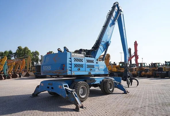 2008 Terex Fuchs MHL 340 Rear Right Image