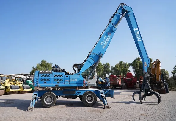 2008 Terex Fuchs MHL 340 Right Side Image