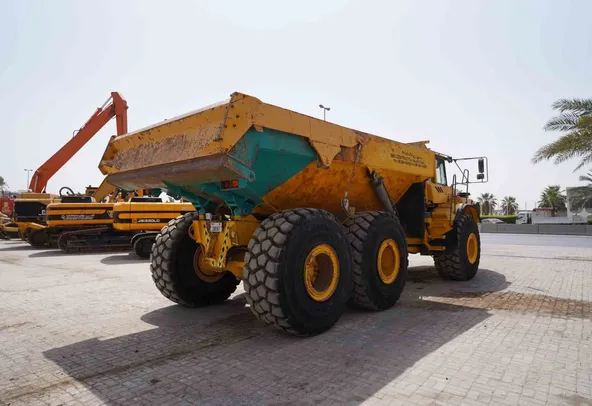 2009 Volvo A40E Articulated Dump Truck Rear Right View