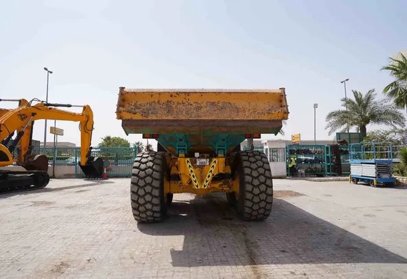 2009 Volvo A40E Articulated Dump Truck Rear View