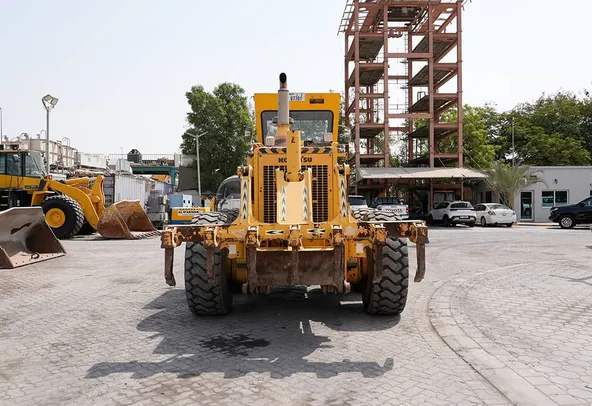 2009 Komatsu GD705A-4AE Motor Grader Rear View