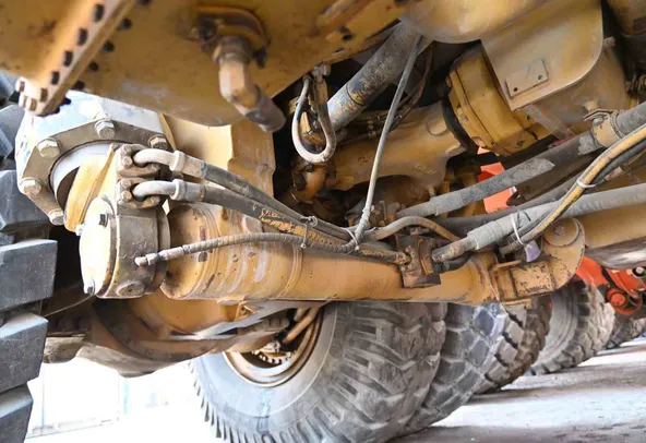 2010 Cat 773D Rigid Dump Truck Undercarriage View - RD-0476