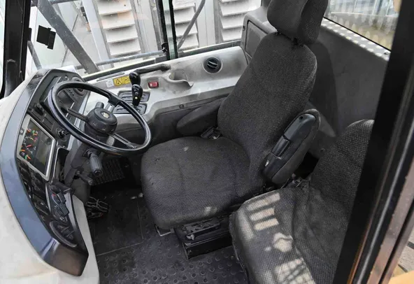 2011 Cat 740B Articulated Dump Truck Cabin View