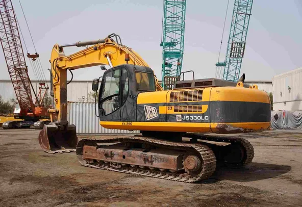 2011 JCB JS330 Track Excavator Left View - EX-0296
