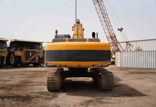 2011 JCB JS330 Track Excavator Rear Left View - EX-0296